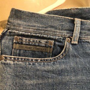 Y2K the Hemp Company wide legs Jeans NWOT